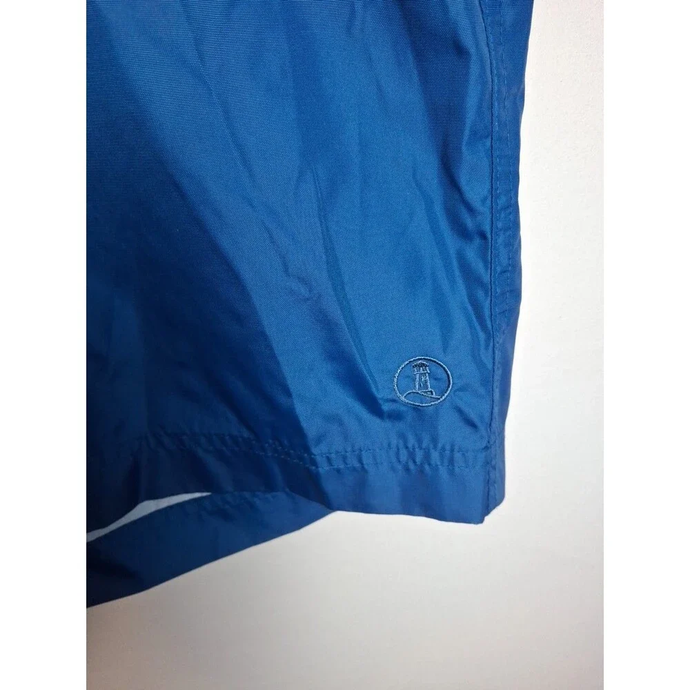 LANDS' END Men's Blue Quik - Dry Nylon Swim Trunks/ Shorts Size 42